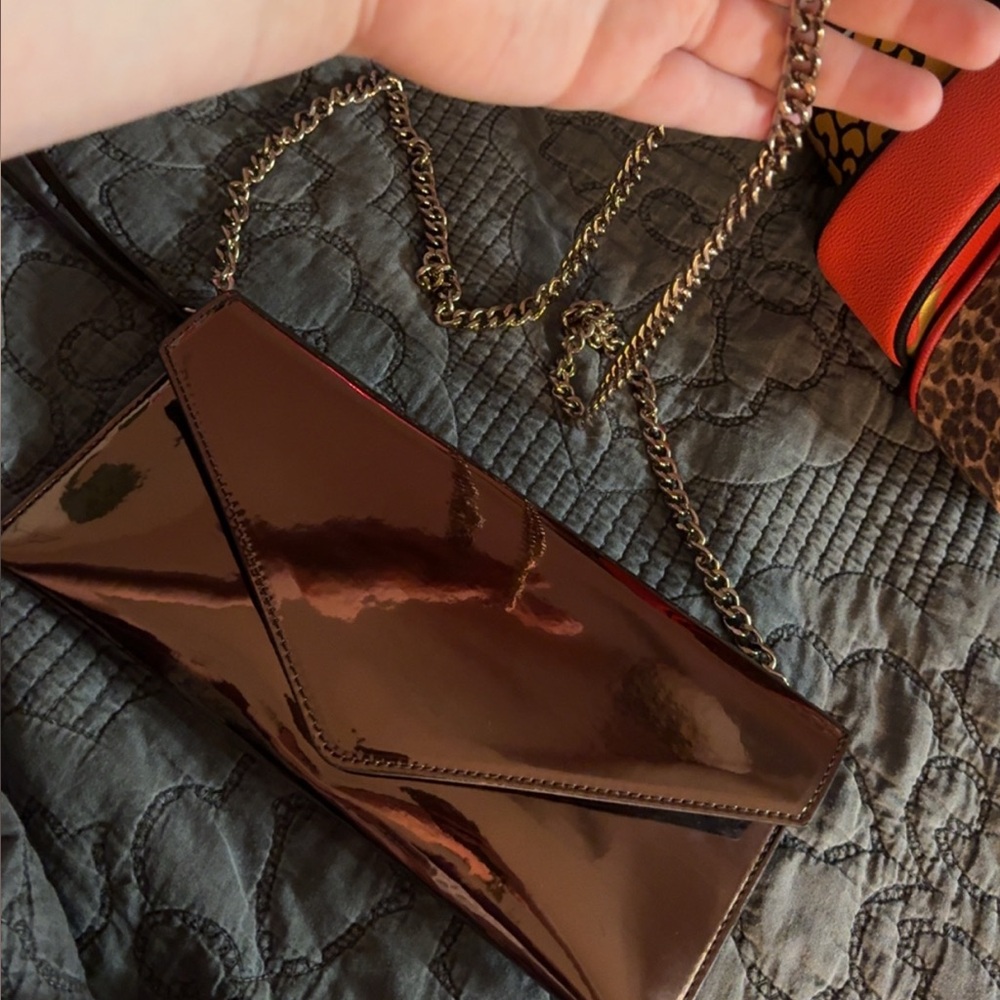 Aldo Shiny Copper Clutch - Picture 4 of 4